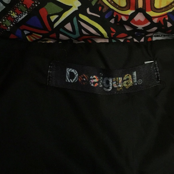 Desigual ski parka jacket size 42 / large - Picture 2 of 7